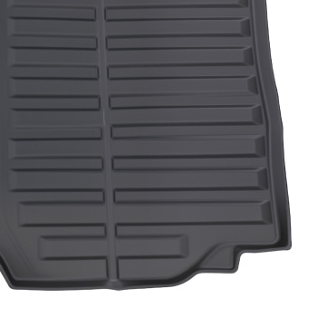 Black TPE Trunk Bed Mat compatible for Honda Ridgeline 5.3Ft 2017-2025 Anti-Slip Waterproof