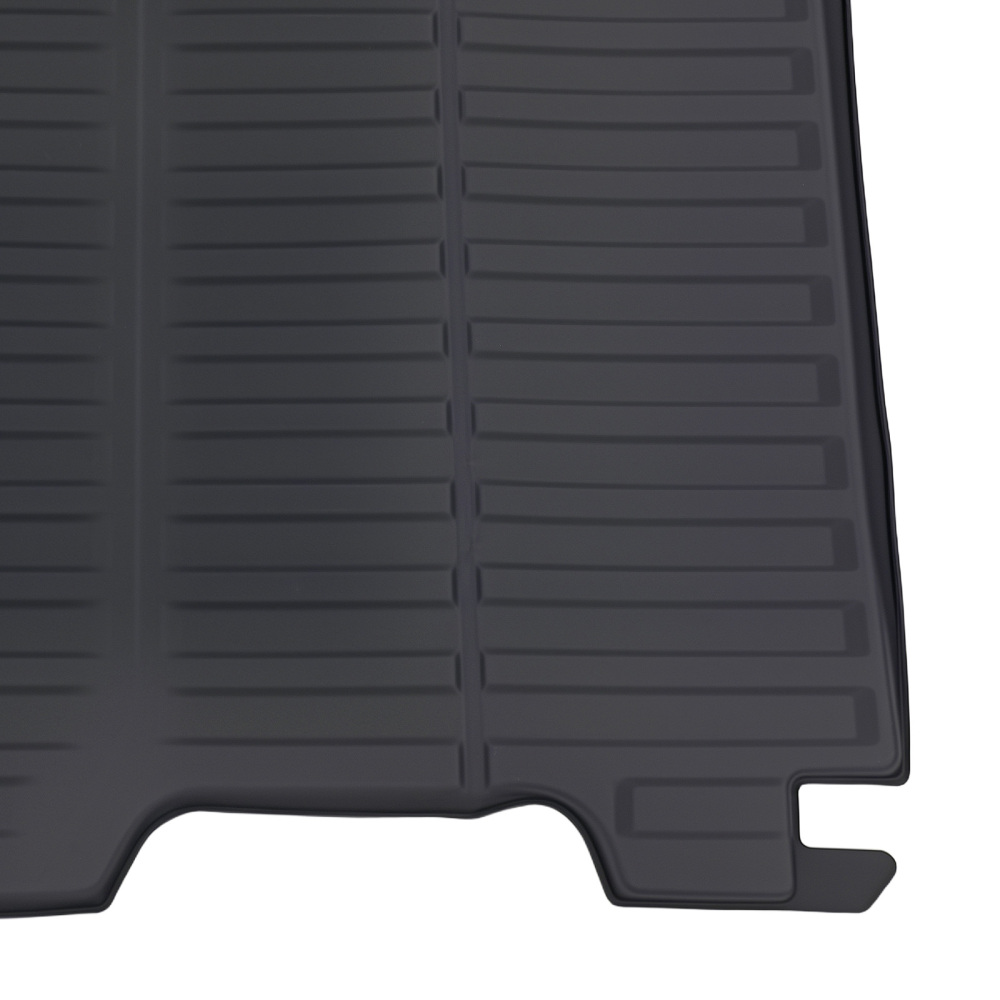 Black TPE Trunk Bed Mat compatible for Honda Ridgeline 5.3Ft 2017-2025 Anti-Slip Waterproof