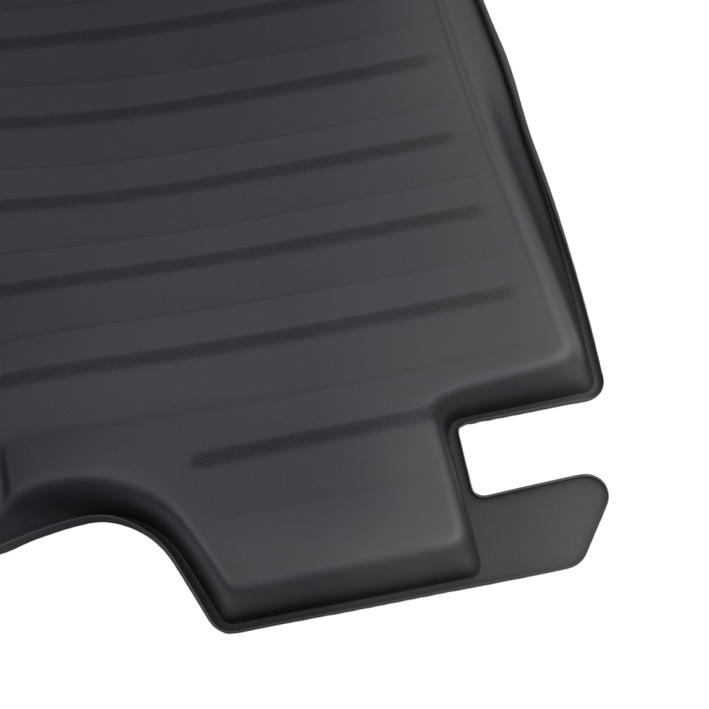 Black TPE Trunk Bed Mat compatible for Honda Ridgeline 5.3Ft 2017-2025 Anti-Slip Waterproof
