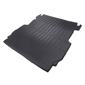Black TPE Trunk Bed Mat compatible for Honda Ridgeline 5.3Ft 2017-2025 Anti-Slip Waterproof