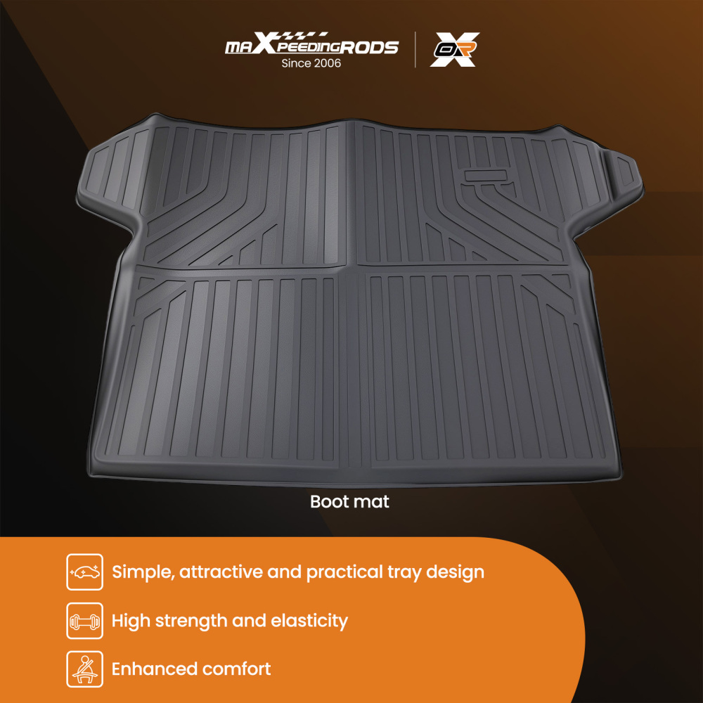 TPE Boot Trunk Bed Mat TPE compatible for Hyundai Tucson 22-2026 Waterproof Cargo Liner
