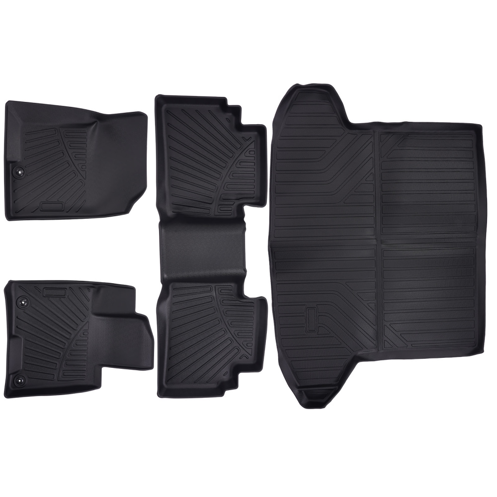 3D Floor MatsCargo Liner Full Cover compatible for Hyundai Tucson 2022-2024 Rubber TPE