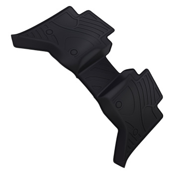 All Weather Black Floor Mats compatible for Toyota Hilux Dual Cab 2015-2023 TPE Car Carpet