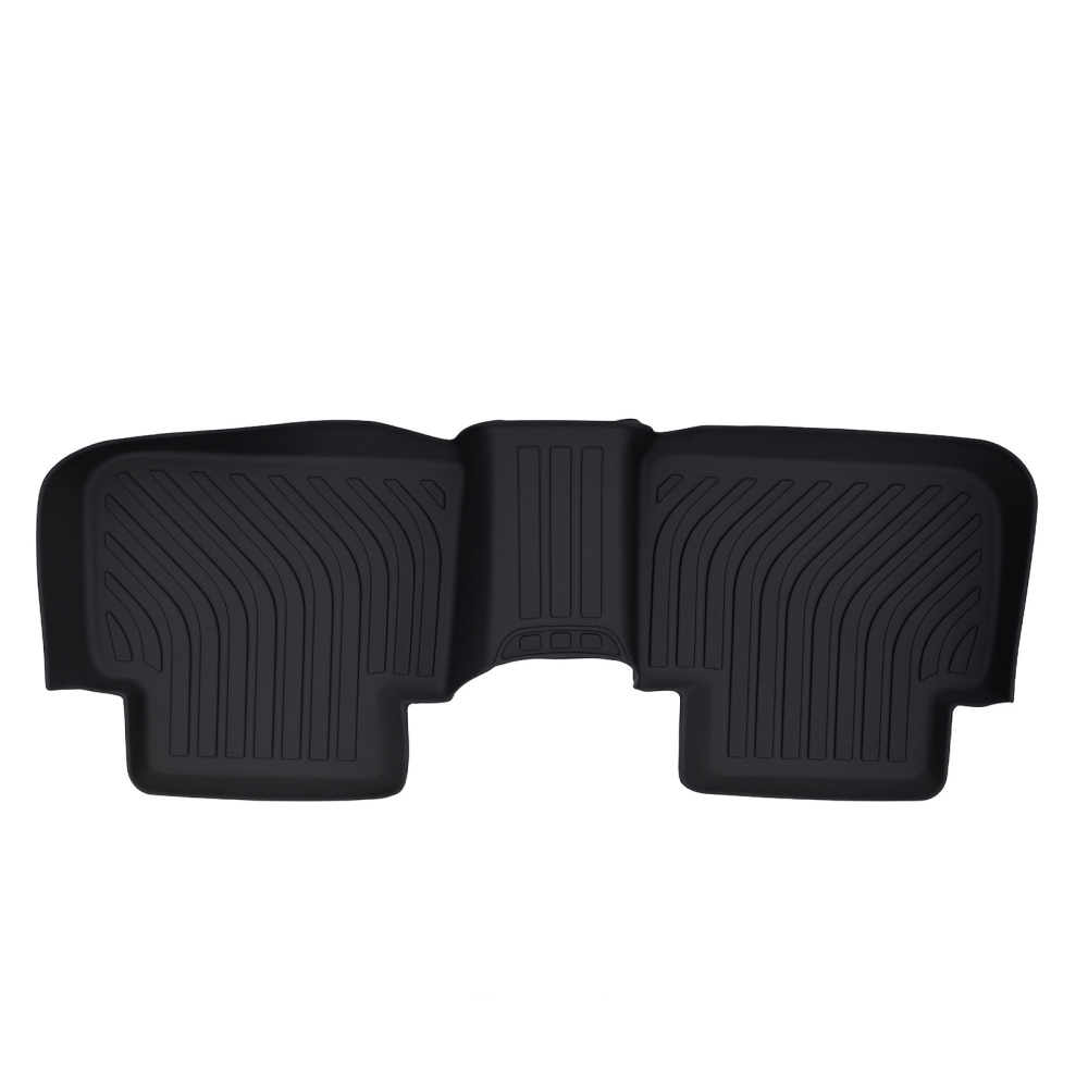 All-Weather Black Floor Mats compatible for Honda Civic 2022-2025 TPE Rubber Anti-Slip