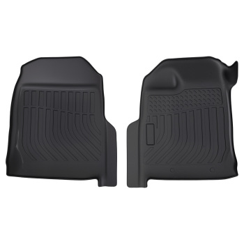 All Weather Black Floor Mats Liner compatible for Isuzu D-Max RHD 2022-2023 TPE Rubber