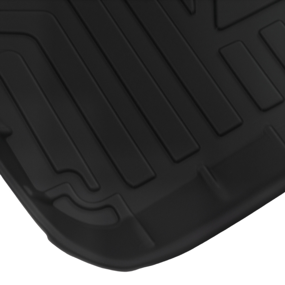 Anti-Slip Boot Liner compatible for Honda Jazz 2015-2020 Black TPE Cargo Mat Waterproof