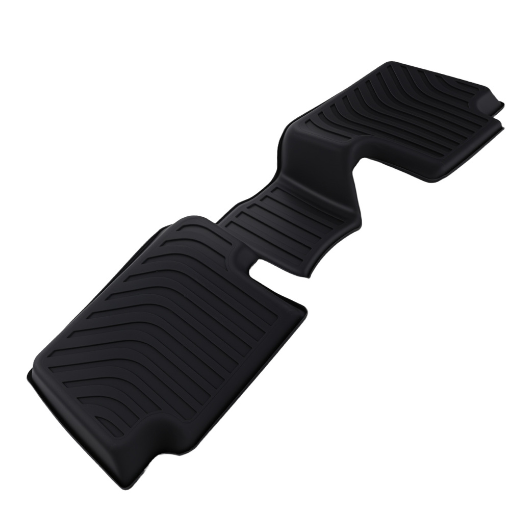 All Weather Floor Mats compatible for Jeep Cherokee 2015-2023 TPE Black Anti-Slip Car Mat