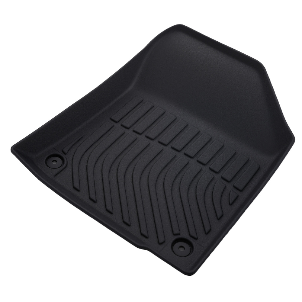 All Weather Floor Mats compatible for Jeep Cherokee 2015-2023 TPE Black Anti-Slip Car Mat