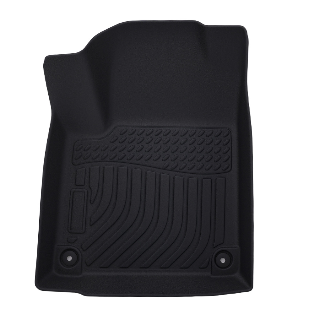 All Weather Floor Mats compatible for Jeep Cherokee 2015-2023 TPE Black Anti-Slip Car Mat