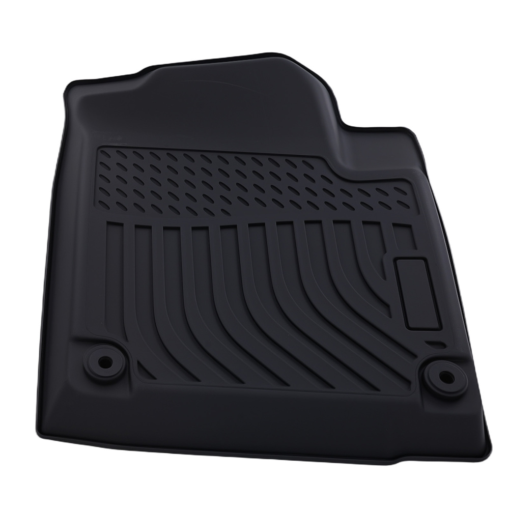 All Weather Floor Mats compatible for Jeep Cherokee 2015-2023 TPE Black Anti-Slip Car Mat