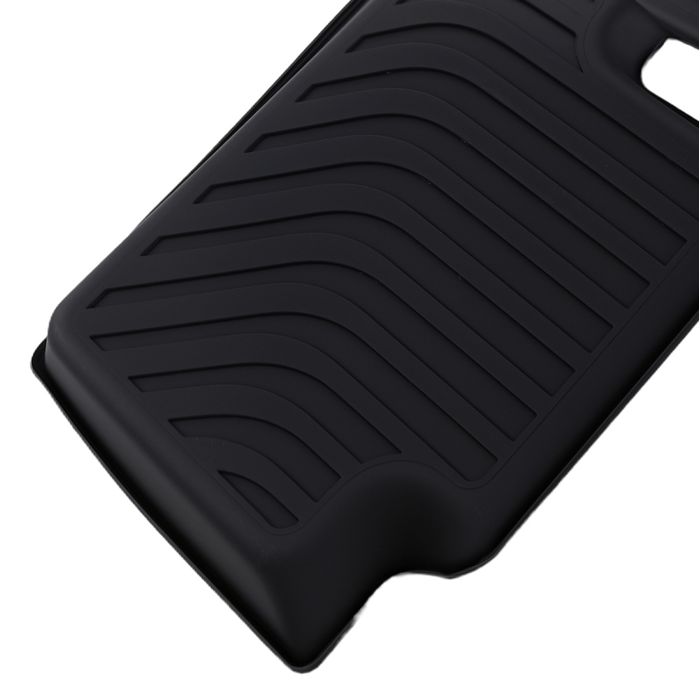 All Weather Floor Mats compatible for Jeep Cherokee 2015-2023 TPE Black Anti-Slip Car Mat