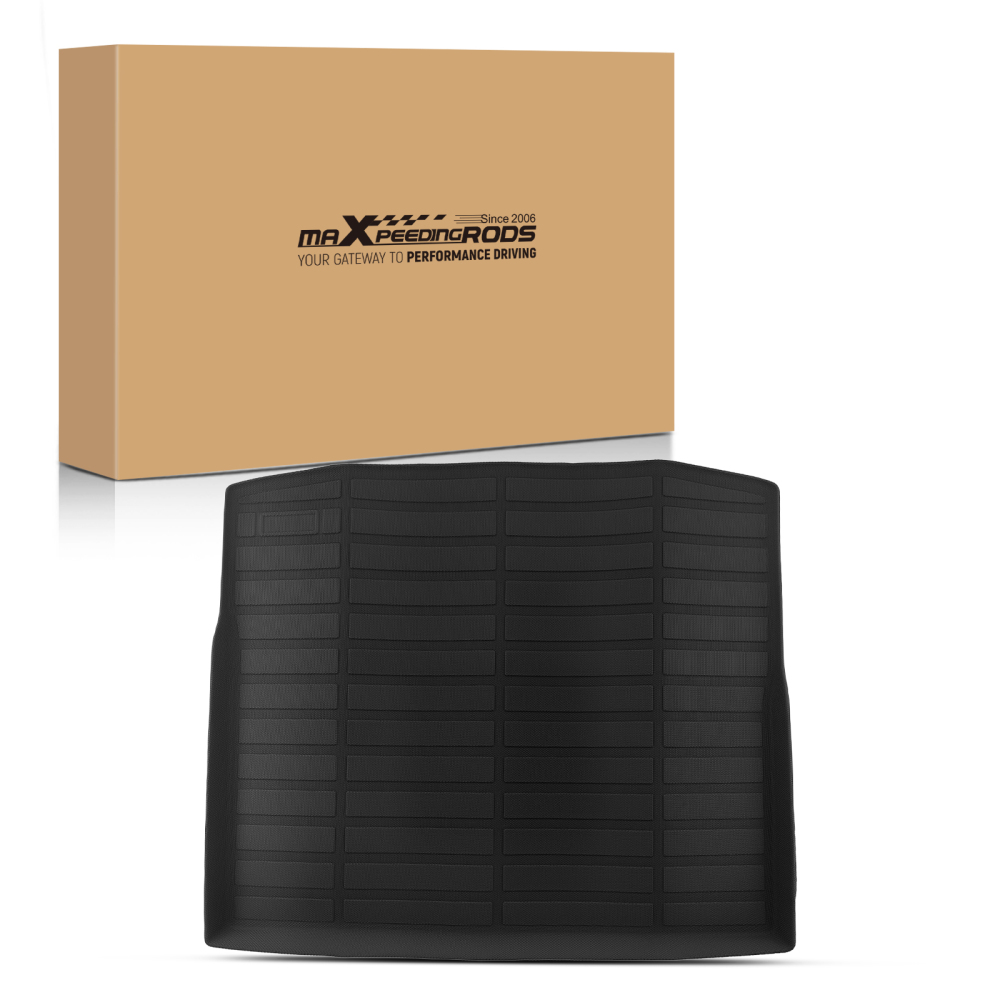 All-Weather Black Cargo Liner compatible for Jeep Cherokee 2019-2022 TPE Trunk Mat