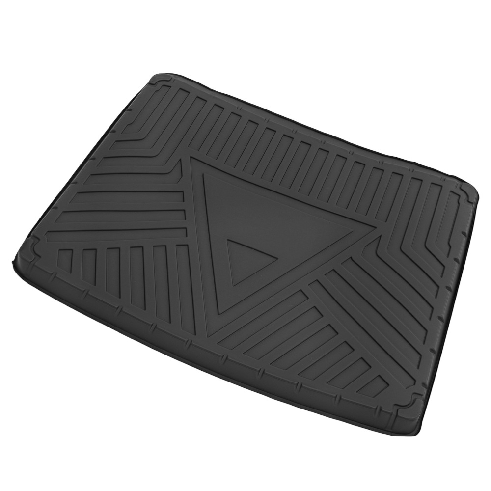 Black Boot Tray Liner compatible for Jeep Renegade 2015-2024 TPE Easy Clean Cargo Mat
