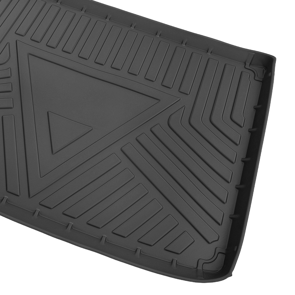 Black Boot Tray Liner compatible for Jeep Renegade 2015-2024 TPE Easy Clean Cargo Mat