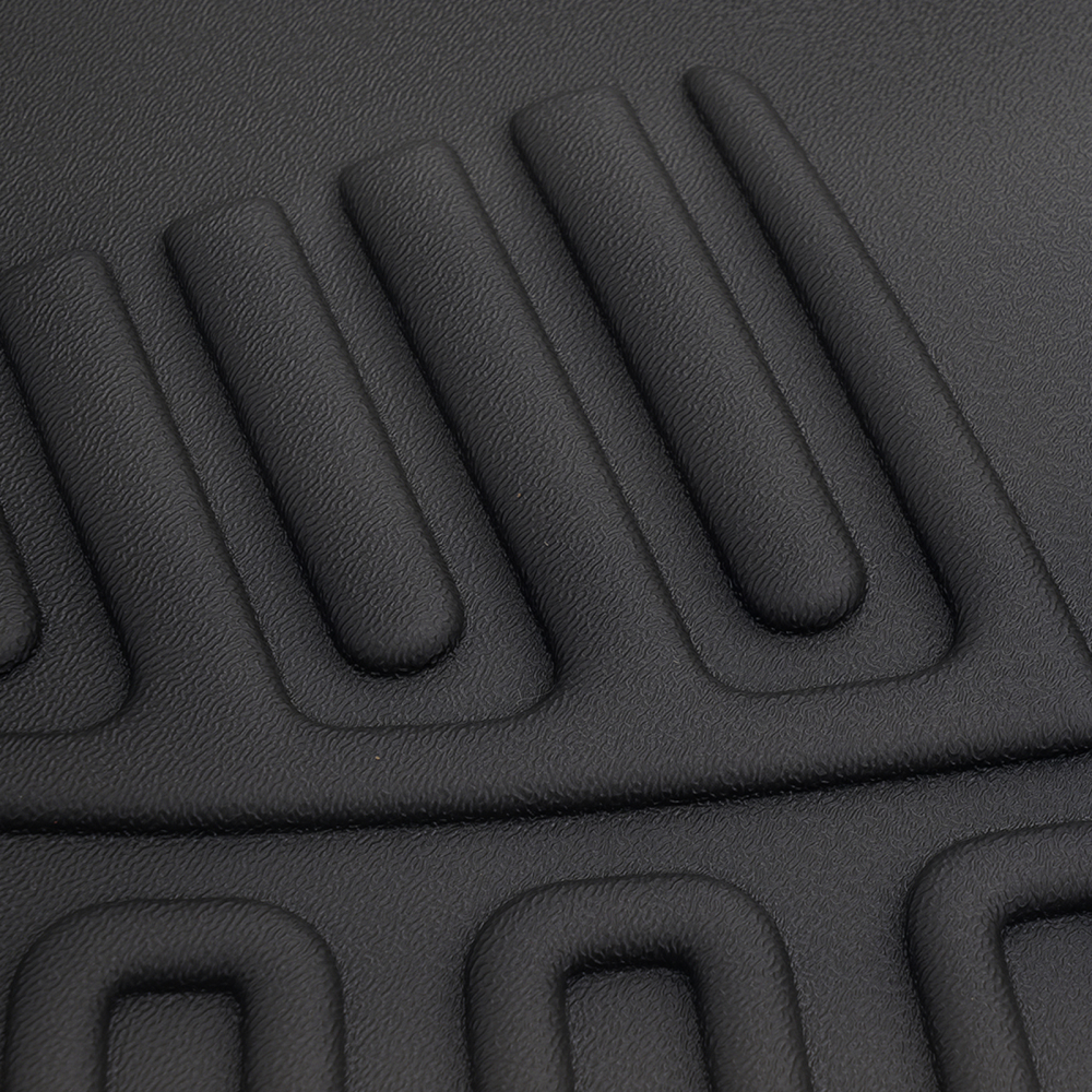 3Pcs Floor Mats compatible for Jeep Wrangler JL 4-Door 18-2024 TPE Floor Liners All Weather