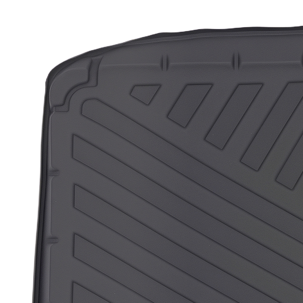 All-Weather Black Cargo Mat compatible for Kia Stonic 2020-2025 TPE Boot Liner Waterproof