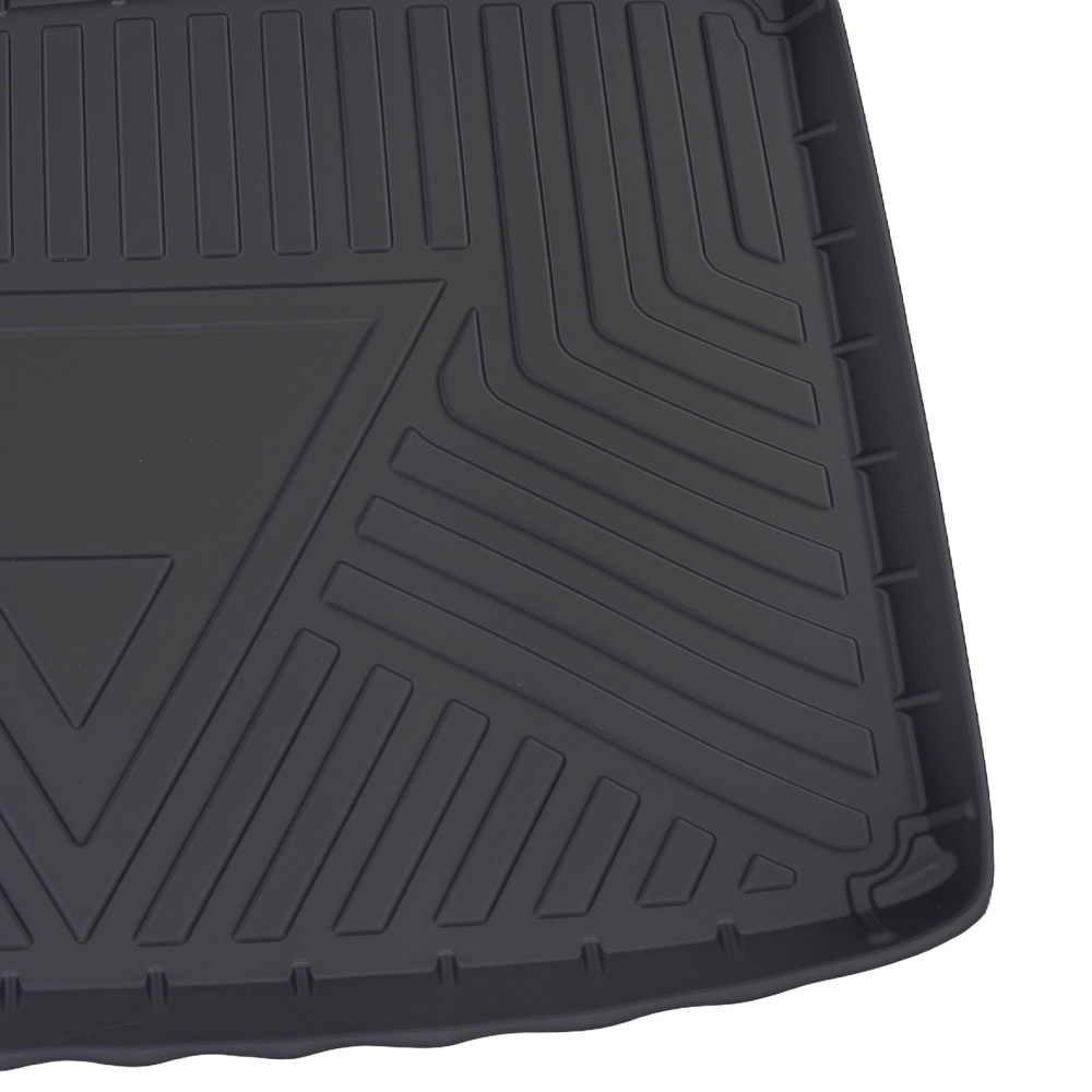 All-Weather Black Cargo Mat compatible for Kia Stonic 2020-2025 TPE Boot Liner Waterproof