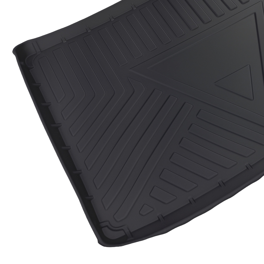 All-Weather Black Cargo Mat compatible for Kia Stonic 2020-2025 TPE Boot Liner Waterproof