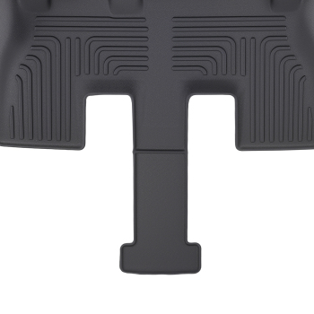 3-Row Floor Mats Liner compatible for Kia Telluride 2020-2025 TPE Rubber Black All Weather