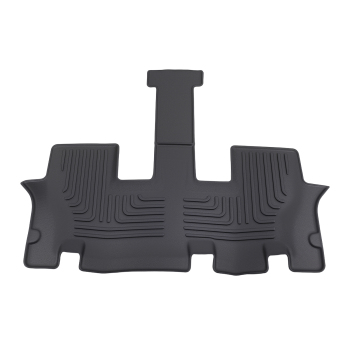 3-Row Floor Mats Liner compatible for Kia Telluride 2020-2025 TPE Rubber Black All Weather