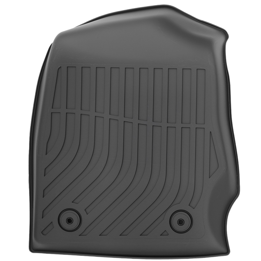 All-Weather Black Carpet Floor Mat compatible for Lincoln Aviator 6-Seats 2020-2024 TPE