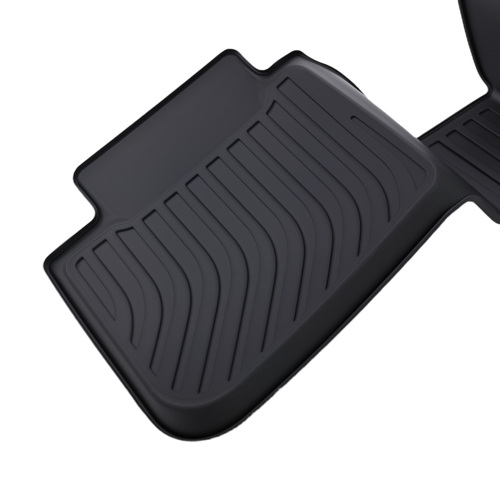 All-Weather TPE Floor Mat Set compatible for Subaru Legacy/Outback 2015-2019 Black