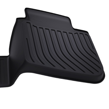 All-Weather TPE Floor Mat Set compatible for Subaru Legacy/Outback 2015-2019 Black