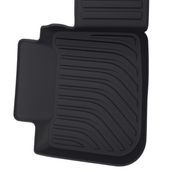 All-Weather TPE Floor Mat Set compatible for Subaru Legacy/Outback 2015-2019 Black