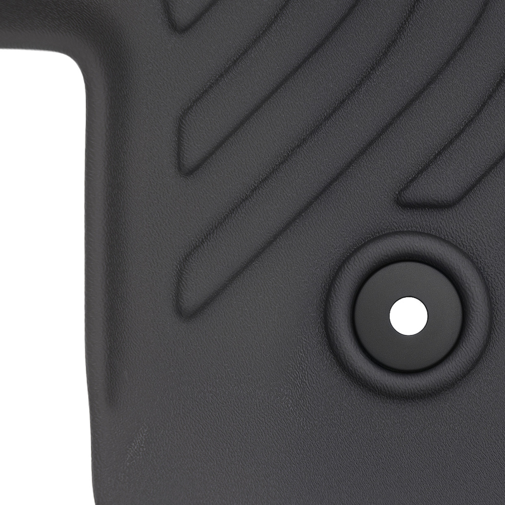 All-Weather TPE Floor Mat Set compatible for Subaru Legacy/Outback 2015-2019 Black