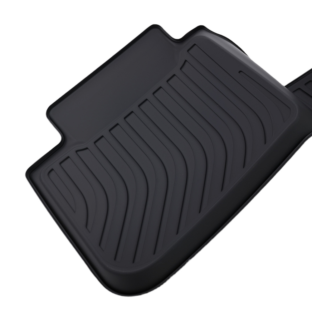 All-Weather TPE Floor Mat Set compatible for Subaru Legacy/Outback 2015-2019 Black