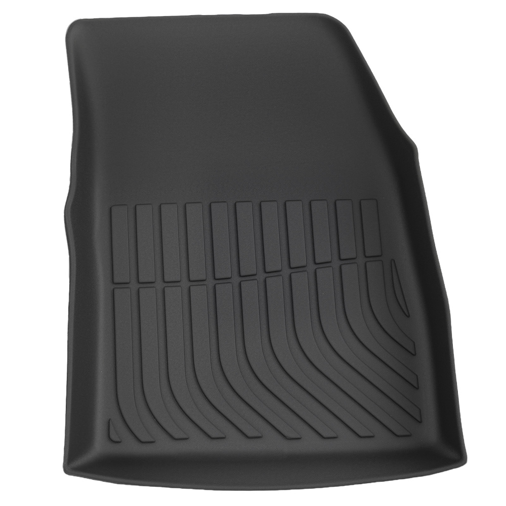All Weather Black Floor Mats compatible for Lincoln Nautilus 2024-2025 TPE Rubber Anti-Slip