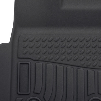 All Weather Floor Mat Set compatible for Land Rover Range Rover Sport 2014-2022 Black