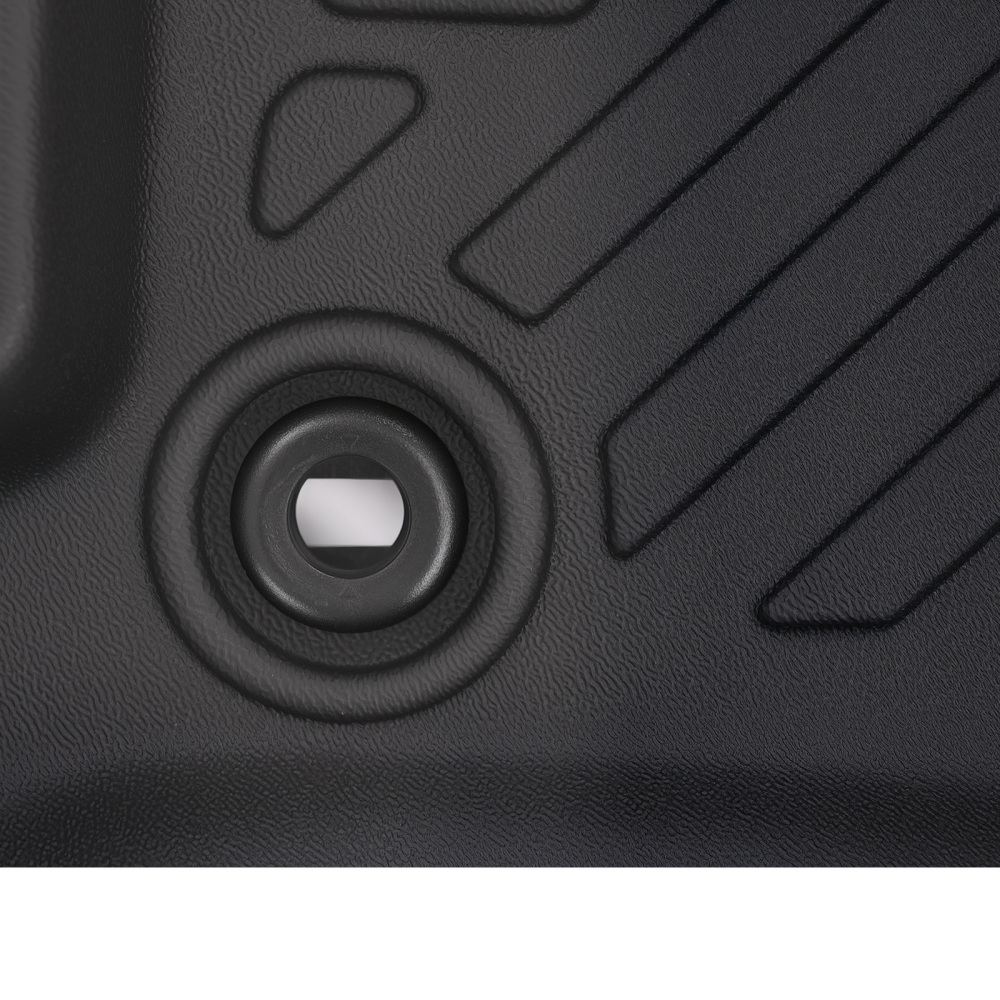 All-Weather Black Floor Mats compatible for Acura ILX 2013-2022 TPE Waterproof Custom