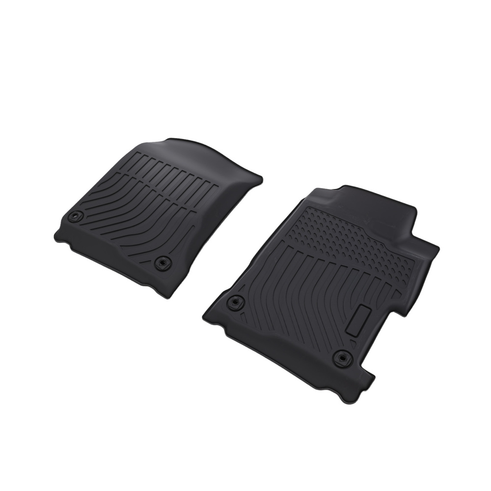 All-Weather Black Floor Mats compatible for Acura ILX 2013-2022 TPE Waterproof Custom
