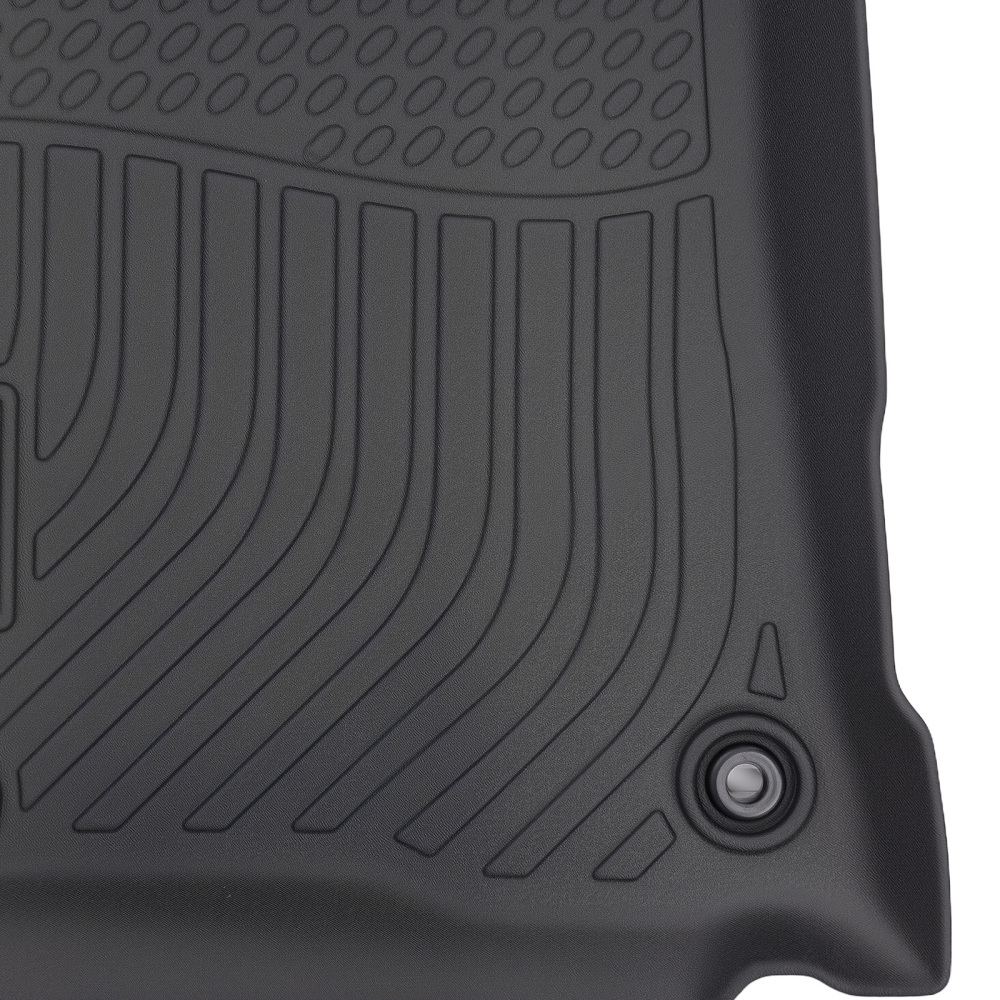 All-Weather Black Floor Mats compatible for Acura ILX 2013-2022 TPE Waterproof Custom