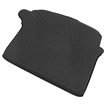 Black Boot Tray Trunk Mat compatible for Mazda 3 Htb 2013-2019 TPE Cargo LinerWaterproof
