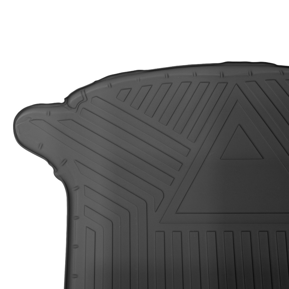Black Boot Tray Trunk Mat compatible for Mazda 3 Htb 2013-2019 TPE Cargo LinerWaterproof