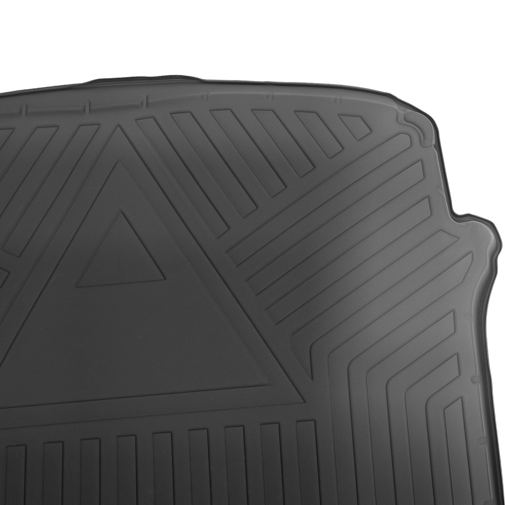 Black Boot Tray Trunk Mat compatible for Mazda 3 Htb 2013-2019 TPE Cargo LinerWaterproof