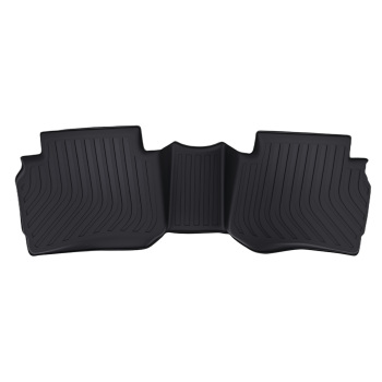 All-Weather Black Floor Mats compatible for Chevrolet Malibu 2016-2023 TPE Rubber