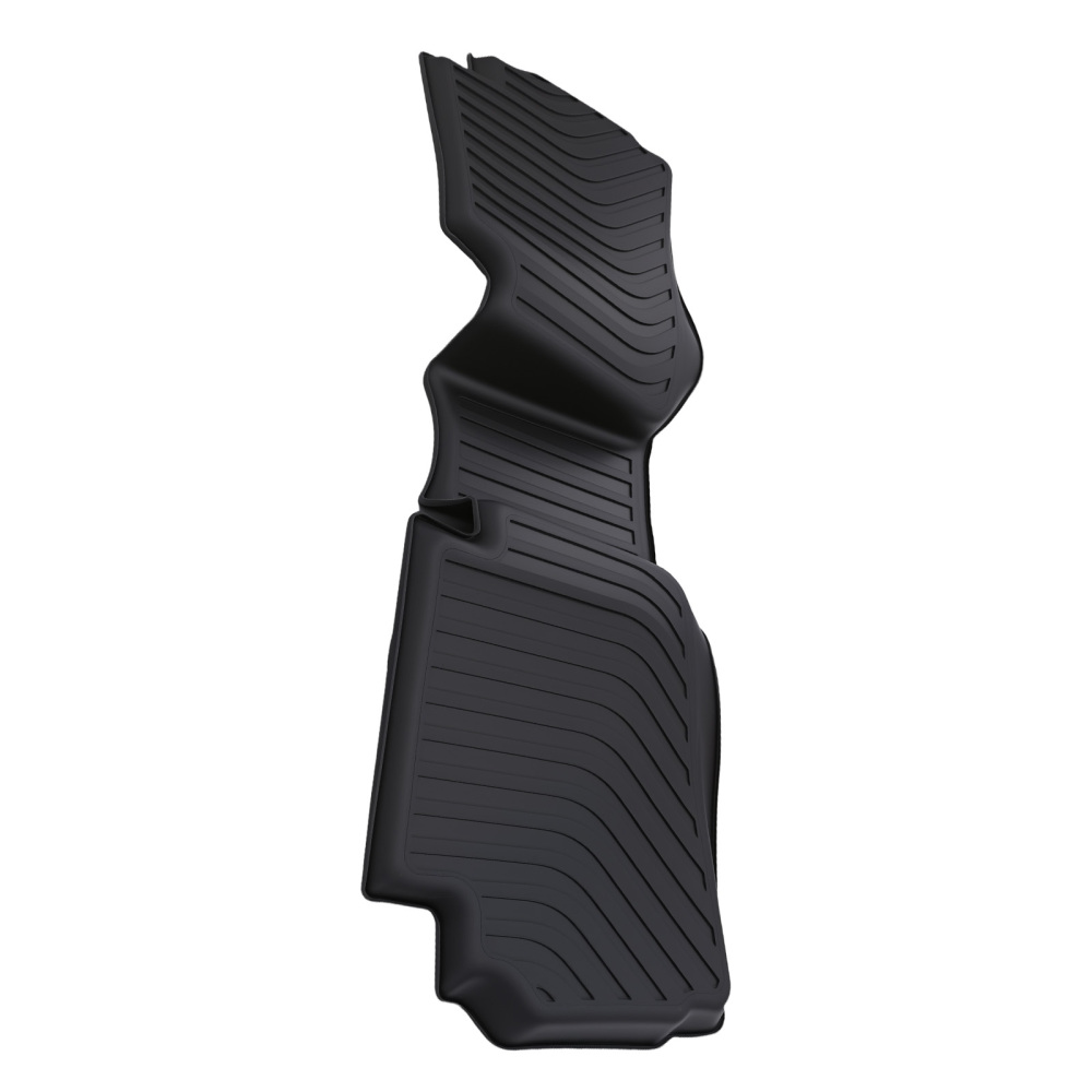 All-Weather Black Floor Mats compatible for Chevrolet Malibu 2016-2023 TPE Rubber