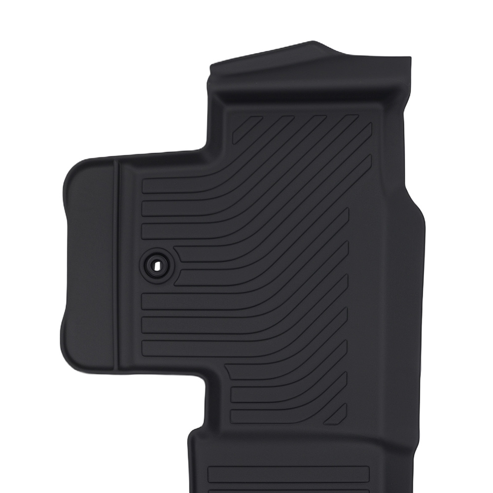 All Weather Floor Mat Set compatible for Acura MDX 2022-2025 Black TPE Rubber Anti-Slip