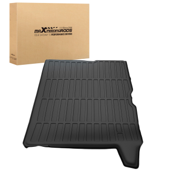 All-Weather Trunk Boot Liner compatible for Mercedes GLC X253 2015-2022 Black TPE Mat