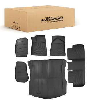 Floor Mats Liner compatible for Tesla Model 3 Highland 2024-2025 TPE Waterproof Car Mat