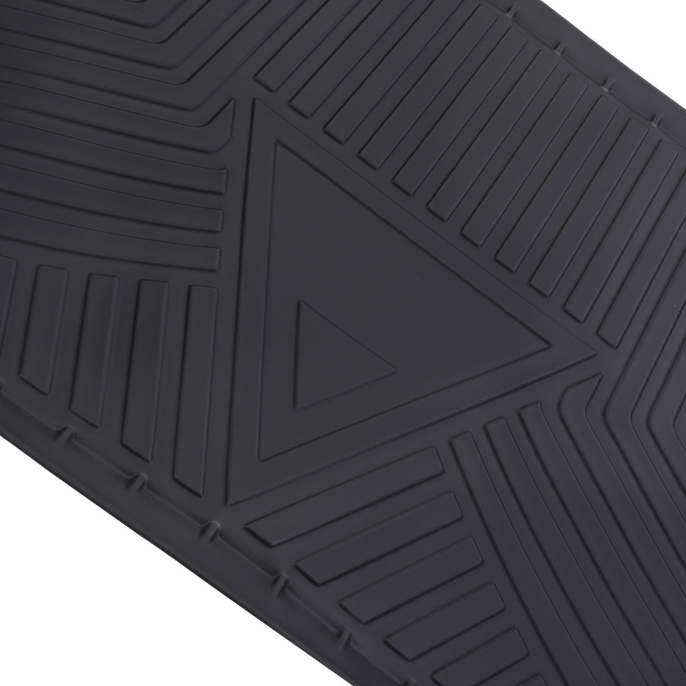 All-Weather Boot Tray Liner compatible for Mitsubishi Lancer 2007-2017 Waterproof Black