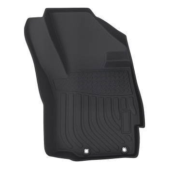 All Weather Floor Mat Set compatible for Mitsubishi Outlander 2014-2021 TPE Car Carpet