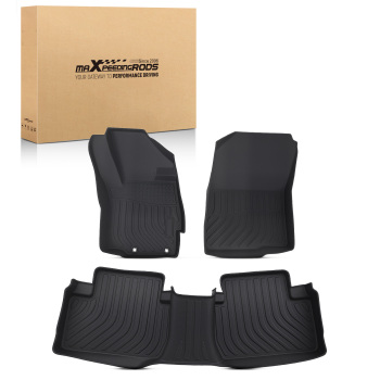 All Weather Floor Mat Set compatible for Mitsubishi Outlander 2014-2021 TPE Car Carpet
