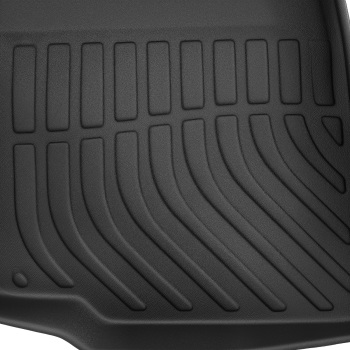 All Weather Floor Mats Liner compatible for Mitsubishi Outlander 2014-2021 TPE Rubber