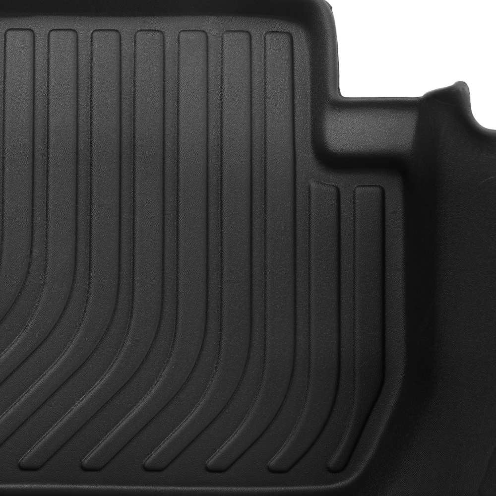 All Weather Floor Mats Liner compatible for Mitsubishi Outlander 2014-2021 TPE Rubber