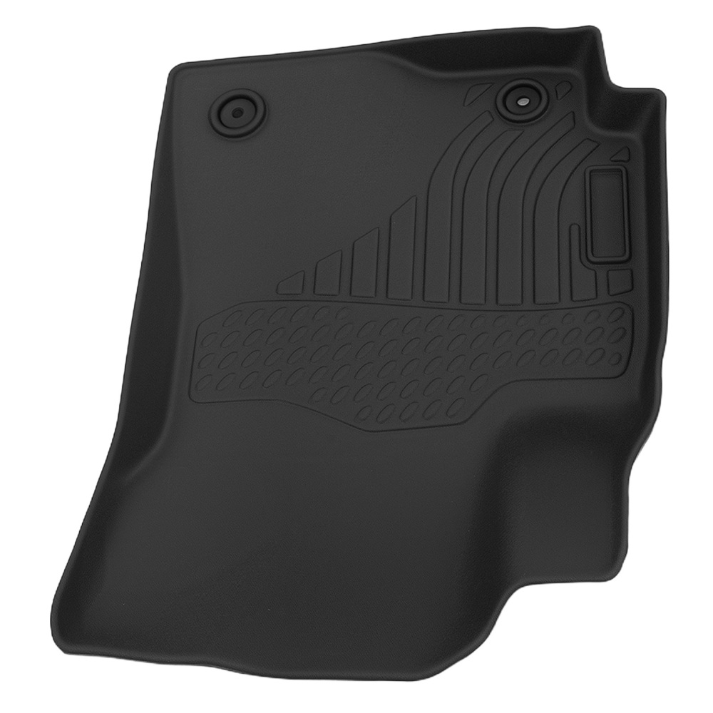 All Weather Floor Mat Set compatible for Toyota Corolla 2009-2013 Waterproof Black