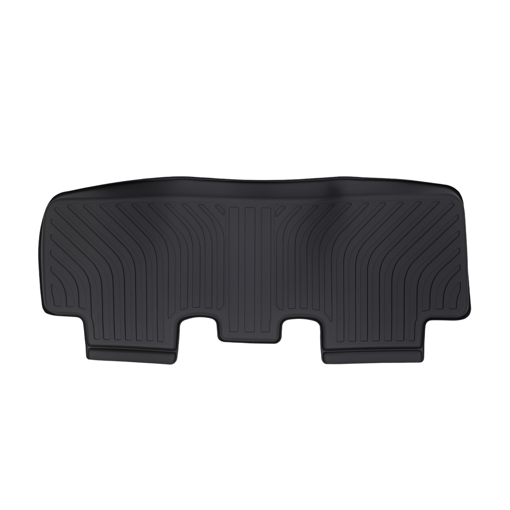 All Weather Carpet Floor Mats compatible for Tesla Model Y 2020-2024 TPE Black Anti-Slip
